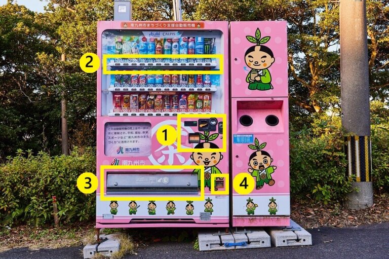 How to use vending machines in Japan - Wa
